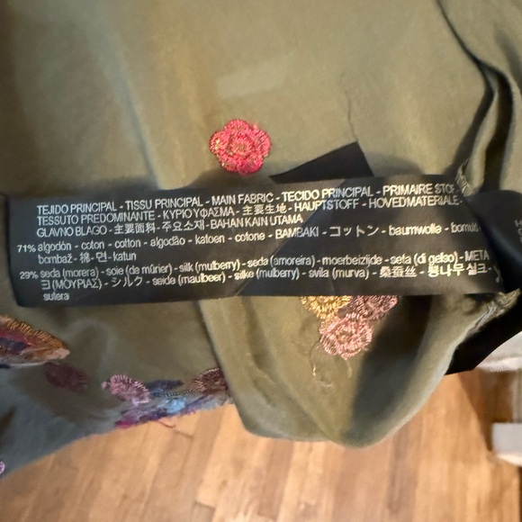 Zara embroidered oversized blouse - Picture 4 of 4